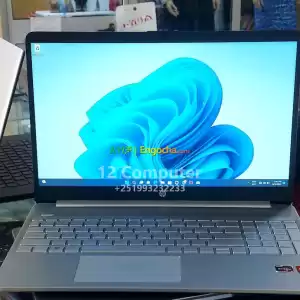 Brand New  Hp Notebook 15AMD RADEOM GRAPICS Ryzen 5 5500 USeries 11th Generation its ultr in Ethiopia